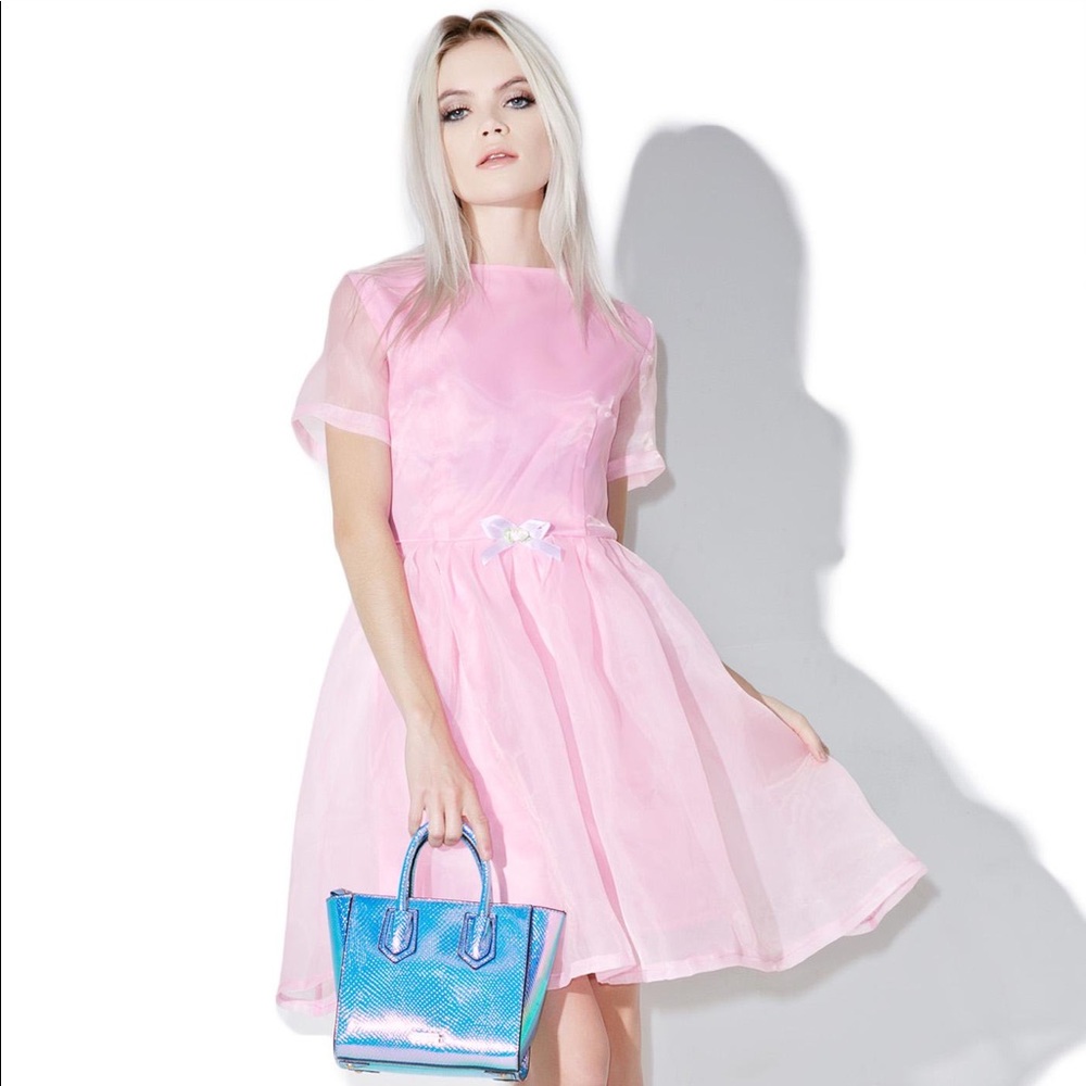 Melonhopper Pearl Prism Flare Dress